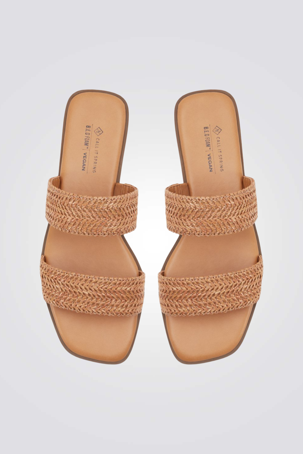 כפכף עם רצועות בצבע חום