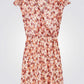 שמלה מיני עם הדפס אבסטרקטי - 4