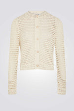 קרדיגן תחרה בצבע שמנת 