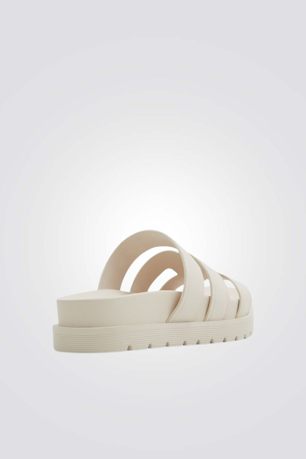 כפכף עם רצועות בצבע לבן