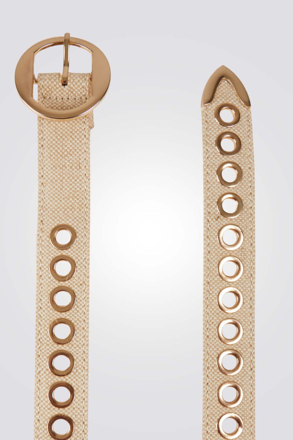 חגורה אבזם זהב