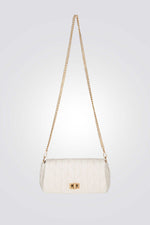 תיק לולאות בצבע לבן