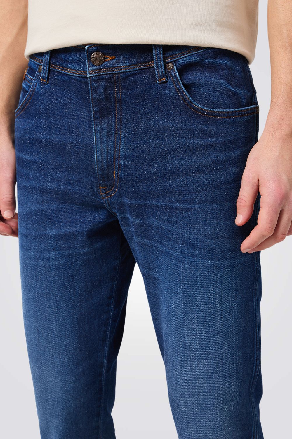 ג'ינס SLIM בצבע כחול כהה