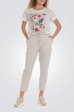 מכנסיים נוחים בצבע בז' 