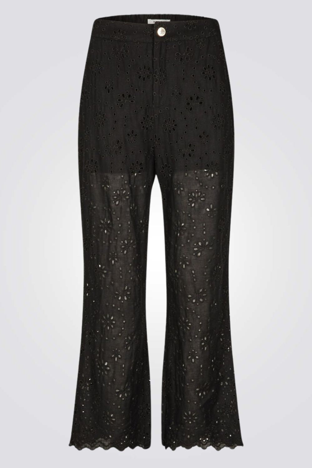 מכנס תחרה בצבע שחור