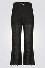 מכנס תחרה בצבע שחור