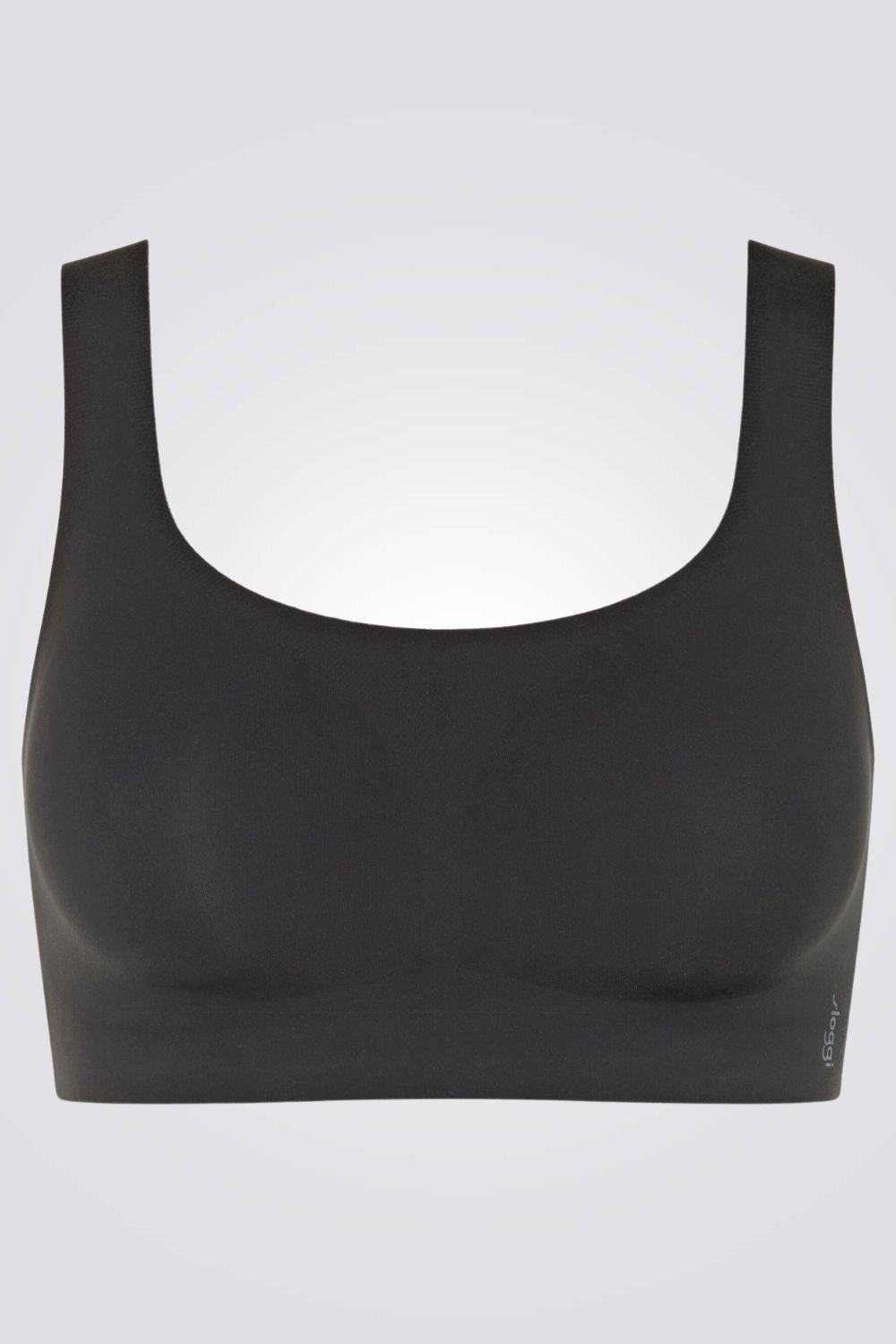 חזיה ZERO Feel Bralette צווארון עגול בצבע שחור