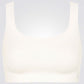 חזיה ZERO Feel Bralette צווארון עגול בצבע לבן - 2