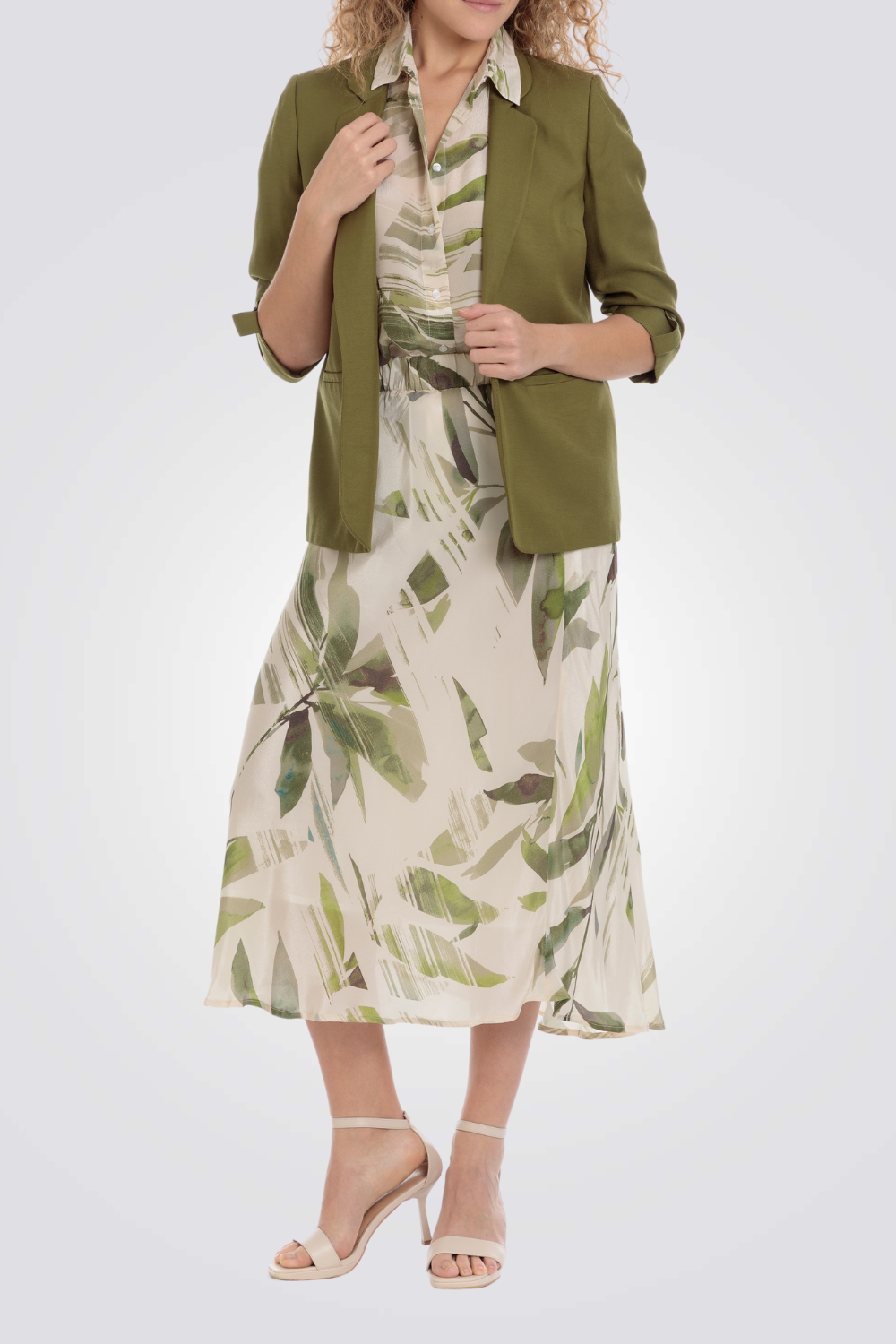 בלייזר בצבע ירוק