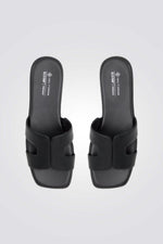 כפכף רצועות בצבע שחור