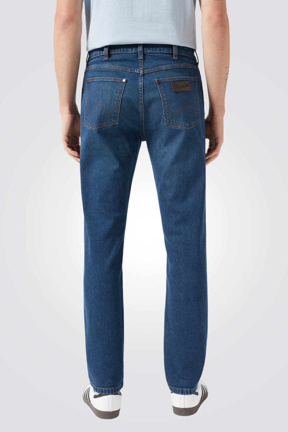 ג'ינס לגברים בצבע כחול