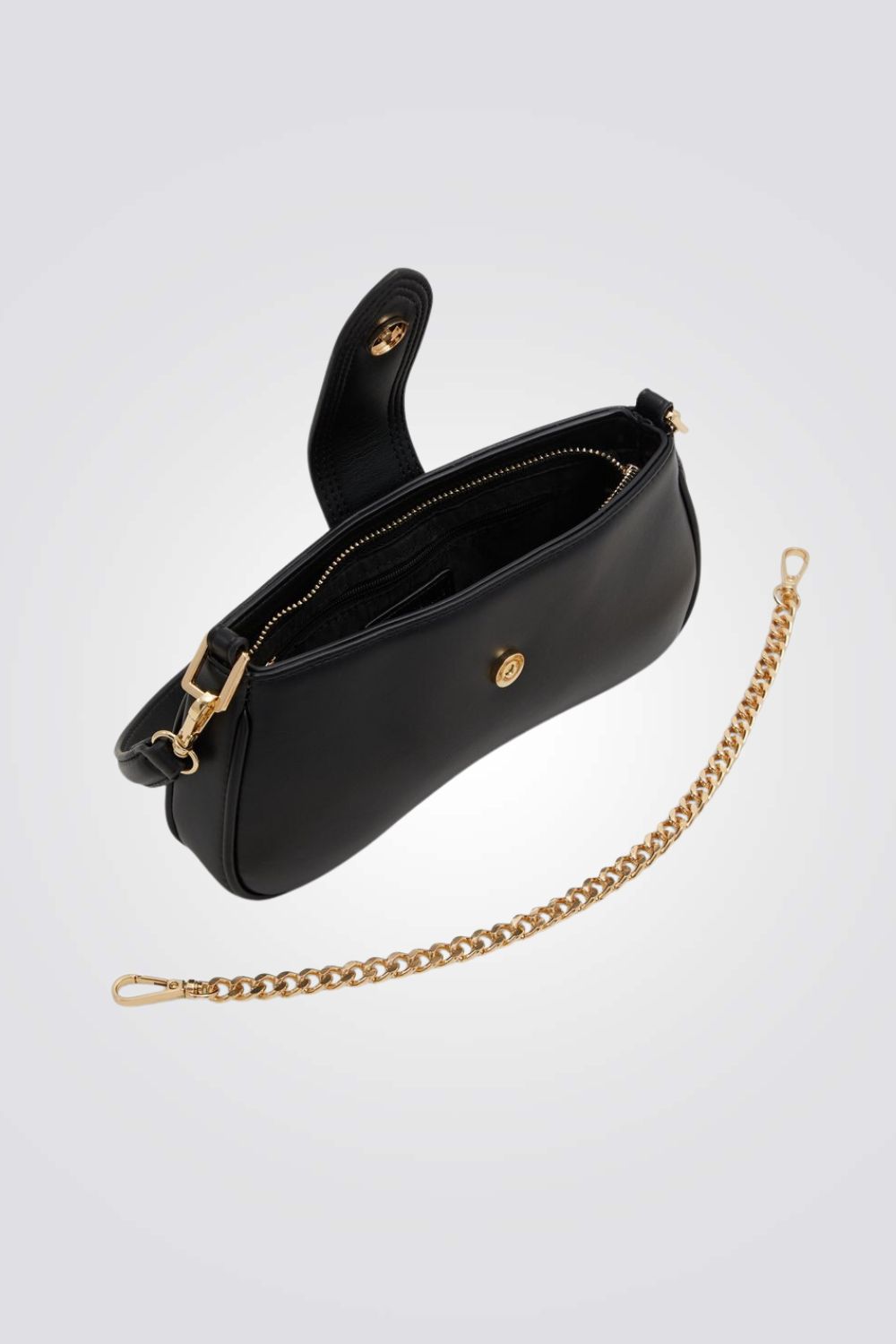 תיק מיני בצבע שחור