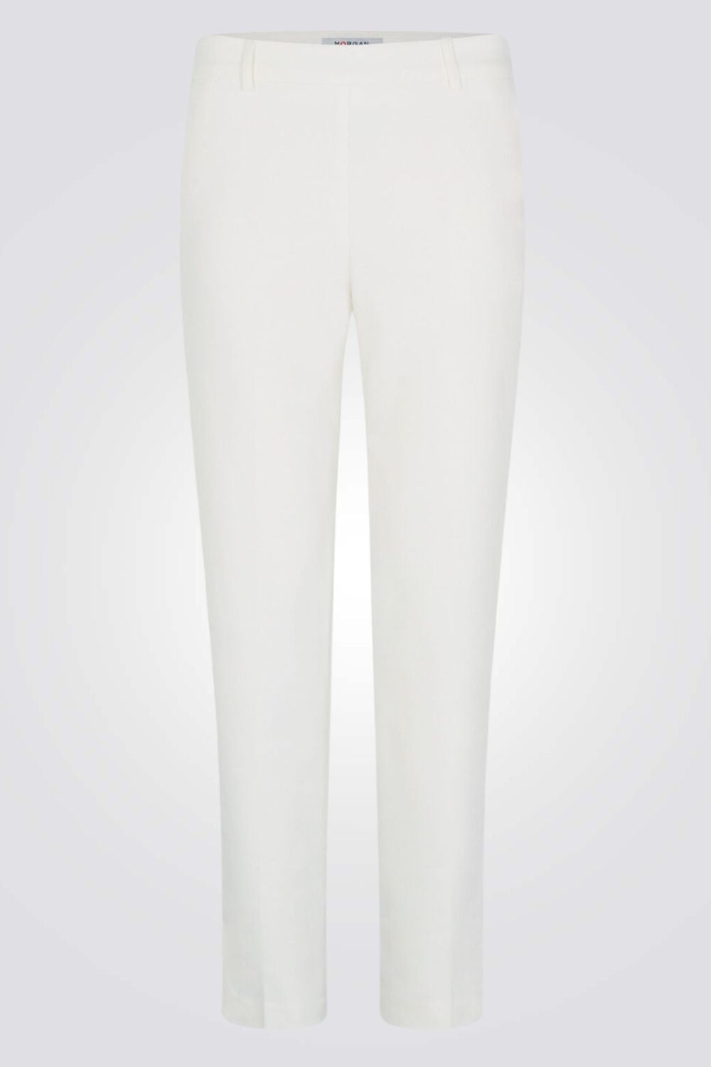 מכנסיים מחוייטים בצבע לבן