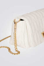 תיק לולאות בצבע לבן