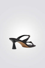 כפכף עקב בצבע שחור