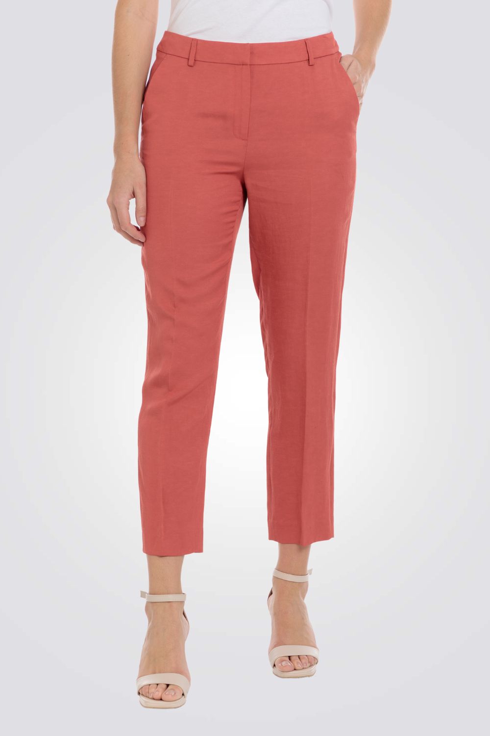 מכנס אלגנטי בצבע כתום