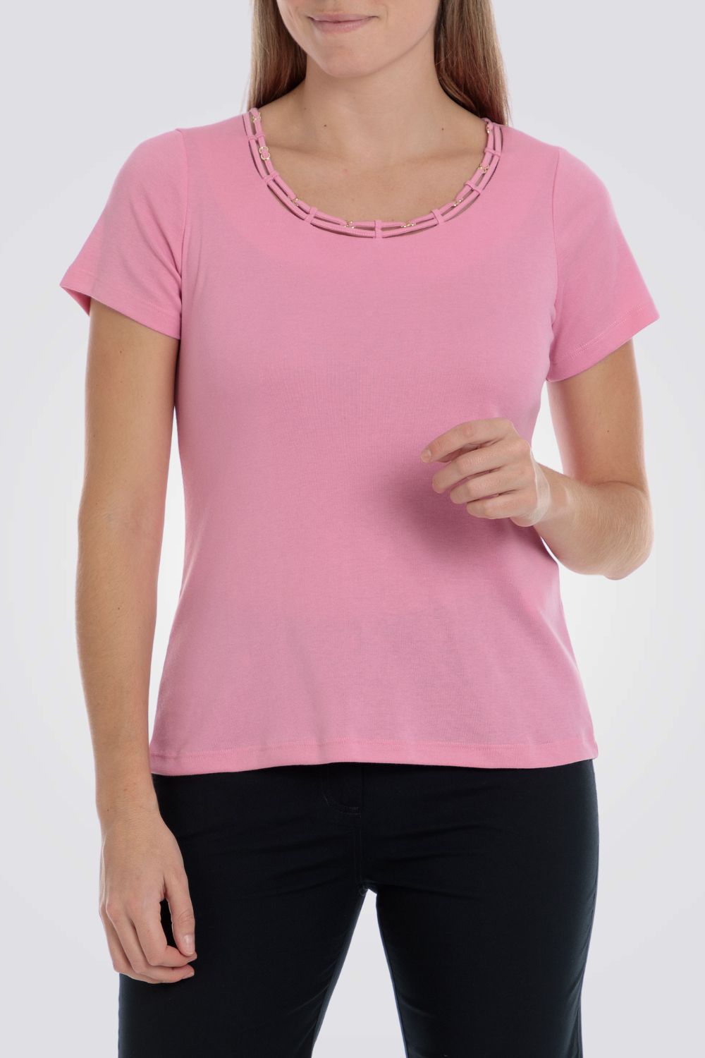 טישירט עם צווארון עגול