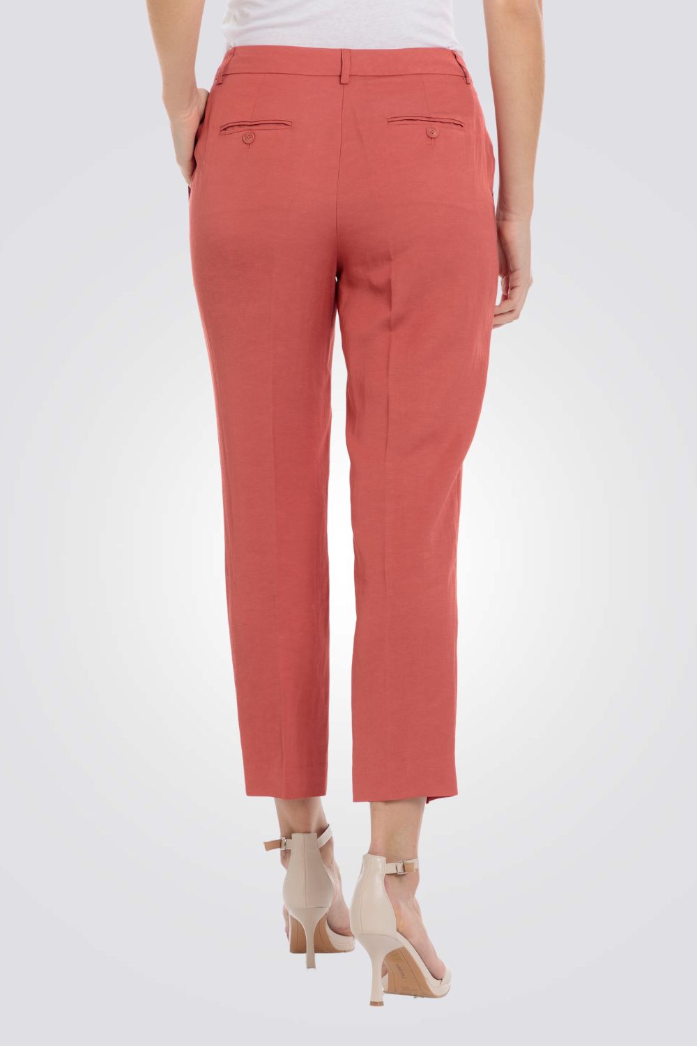מכנס אלגנטי בצבע כתום