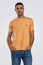 טישירט בייסיק בצבע כתום