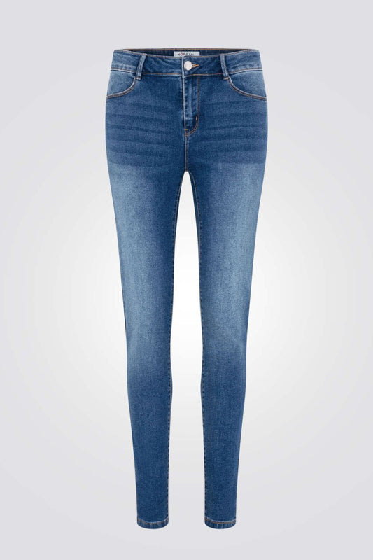 ג'ינס לנשים בצבע כחול בהיר