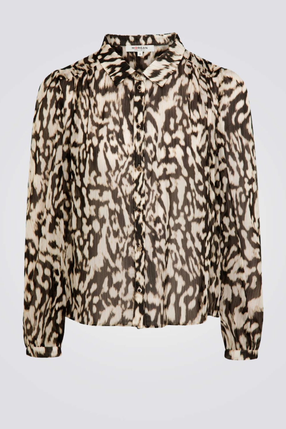 חולצה עם הדפס מנומר