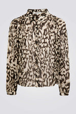 חולצה עם הדפס מנומר