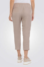 מכנסיים מחוייטים בצבע בז'