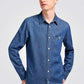 חולצה מכופתרת LEESURE בצבע כחול - 4