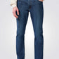 ג'ינס REGULAR בצבע  כחול כהה - 2