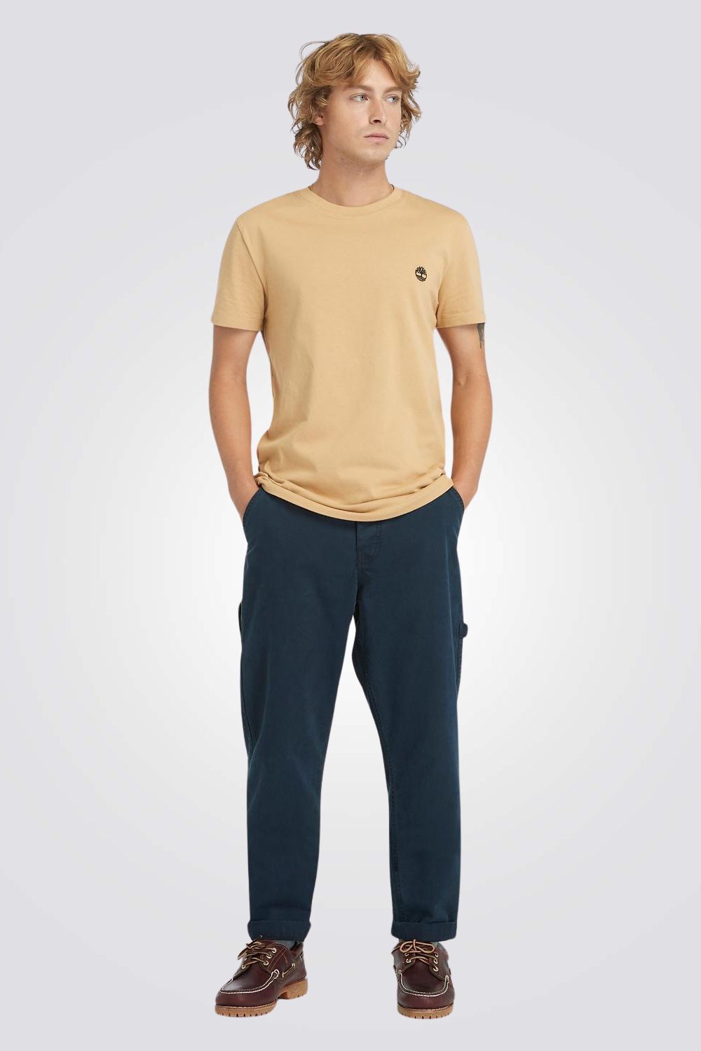 טישירט בצבע חרדל