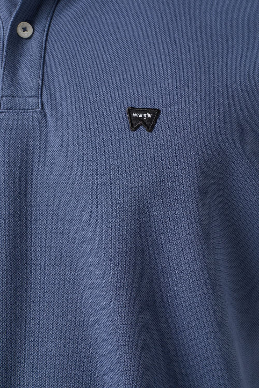 חולצה פולו בצבע כחול