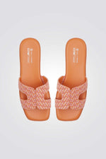 כפכף רצועות בצבע כתום