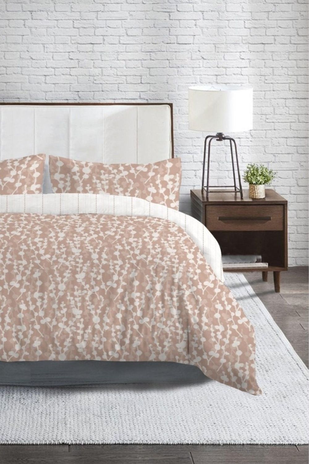 סט מצעים יחיד רחב 120/200 ס"מ כותנה סאטן דגם Gal