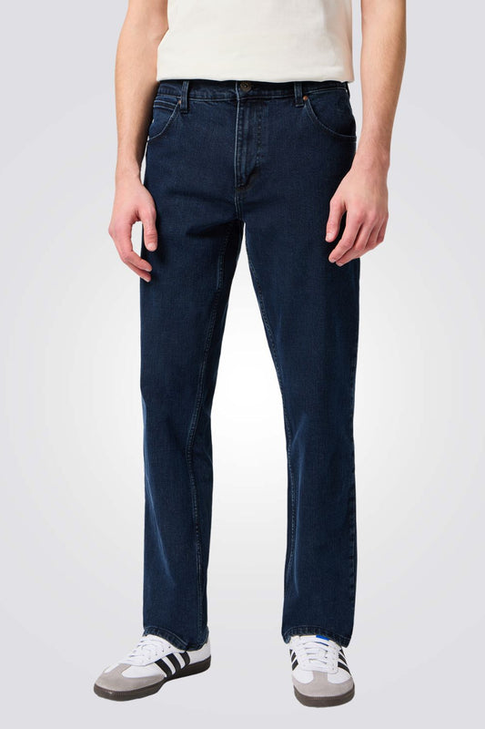 ג'ינס STRAIGHT בצבע כחול כהה