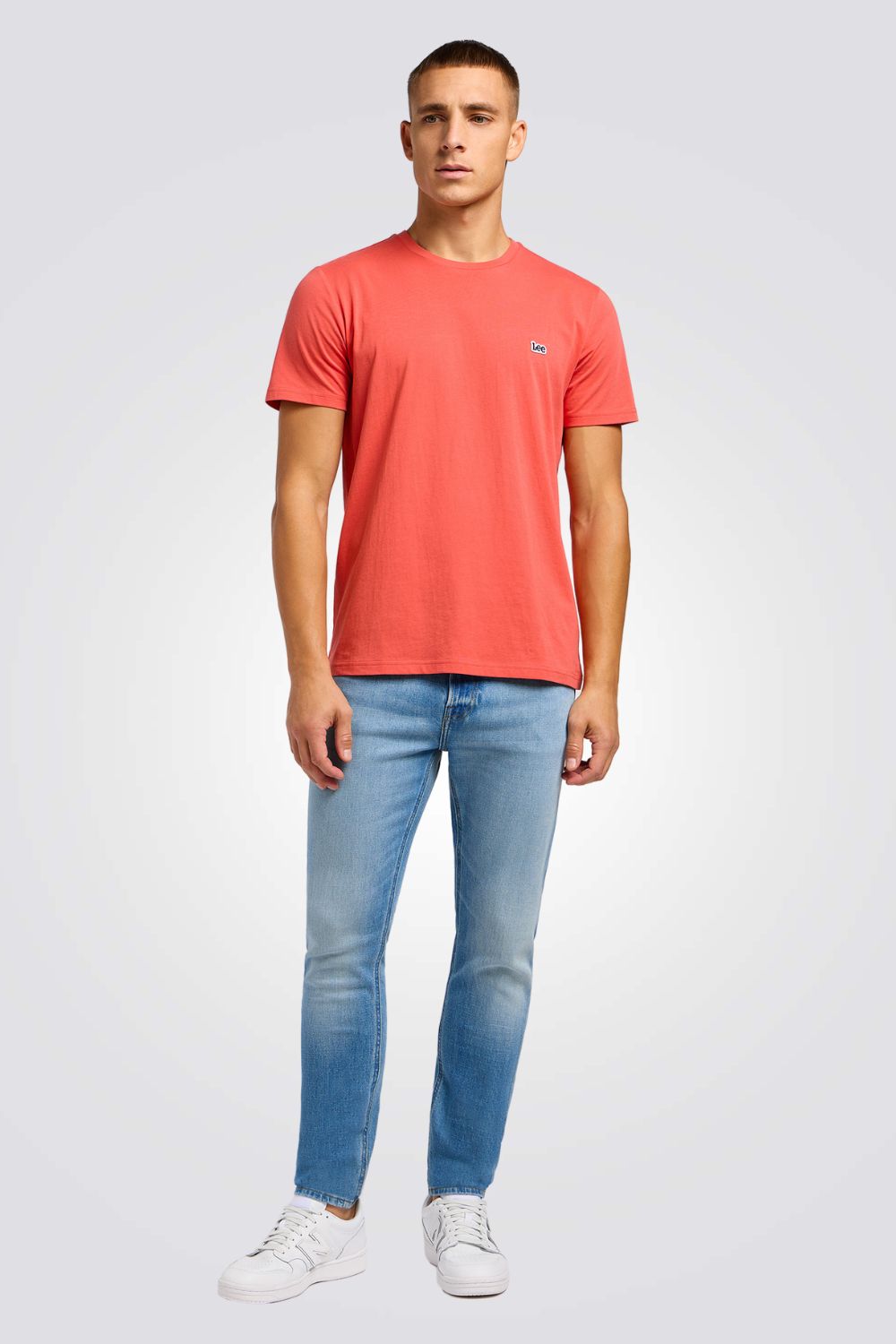 טישירט לוגו בצבע כתום