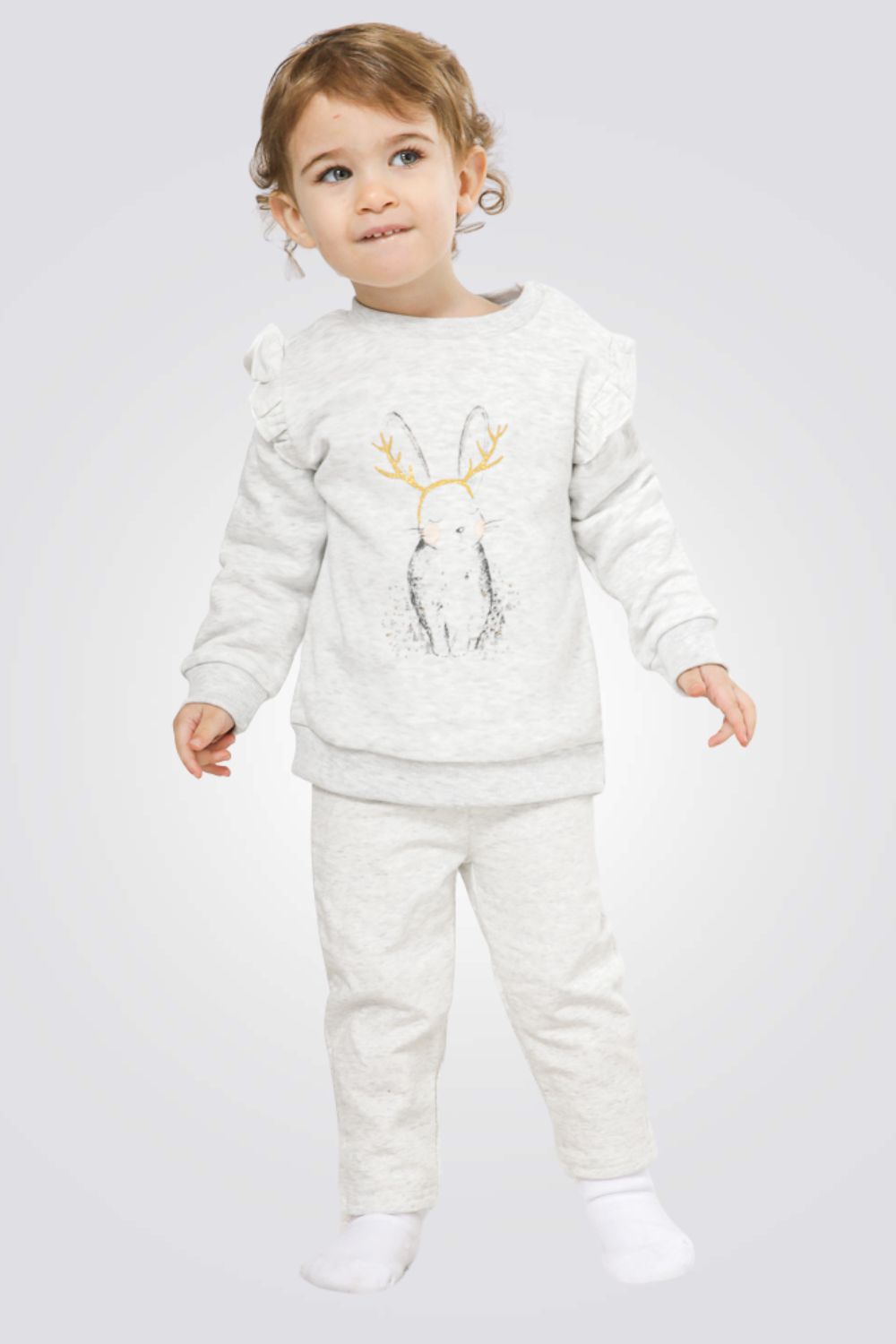 סט חולצה ומכנסיים פוטר BUNNY