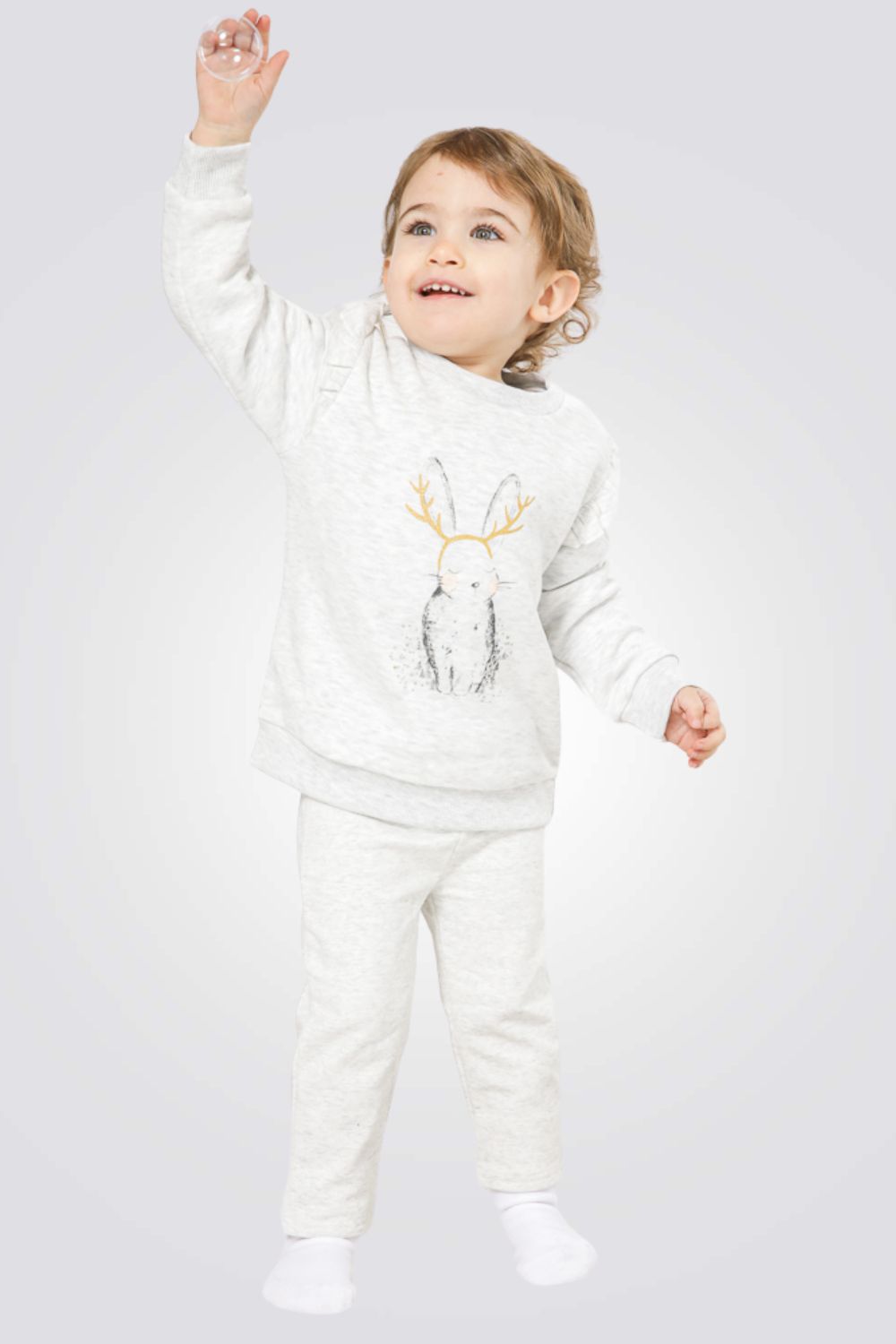 סט חולצה ומכנסיים פוטר BUNNY