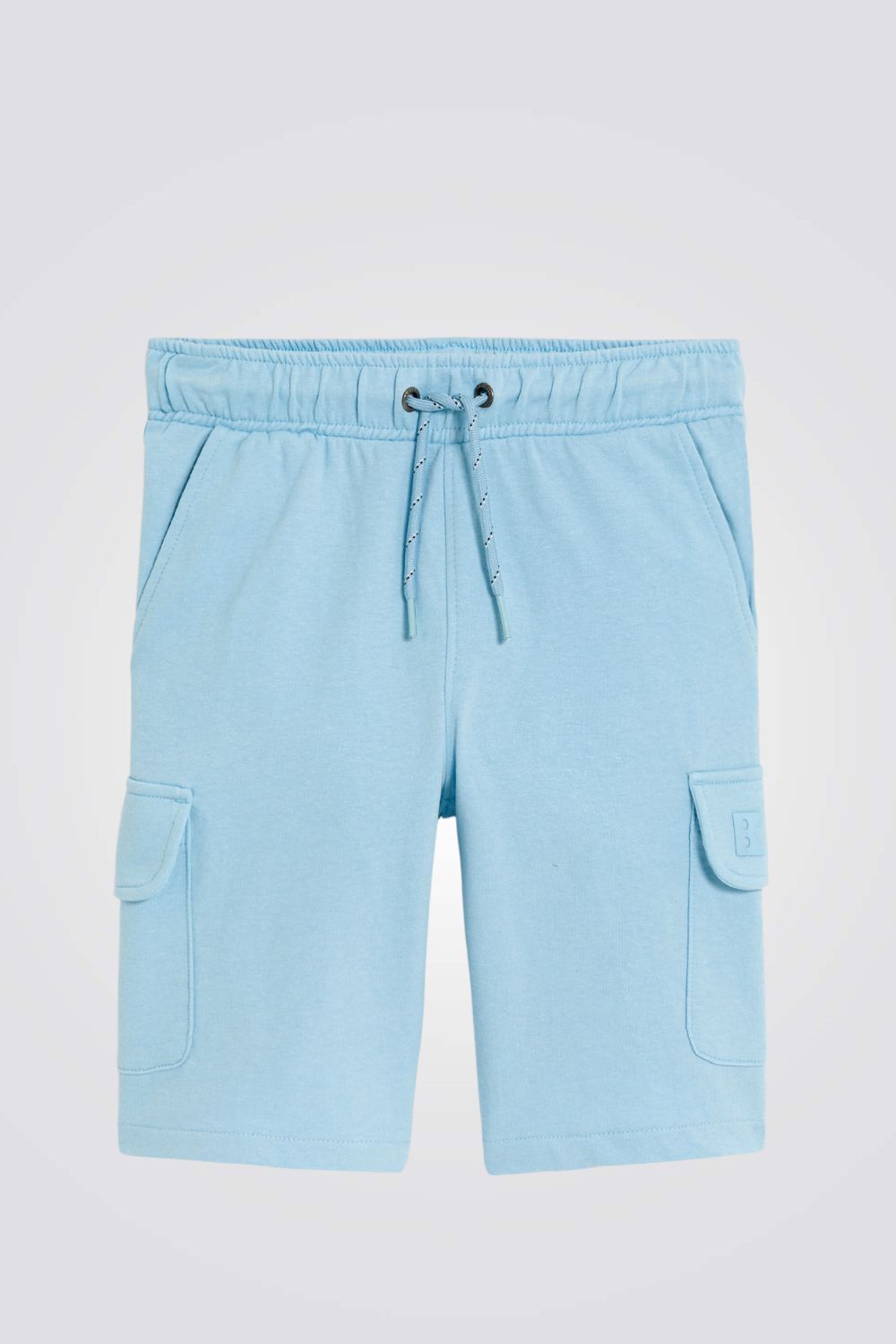 מכנס ברמודה בצבע תכלת