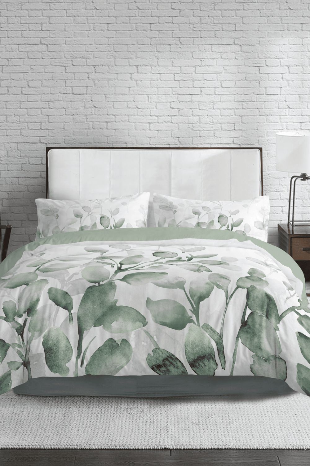 סט מצעים זוגי 180/200 ס"מ דגם LEAVES