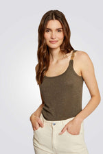 גופיה עם עיטור בכתפיות