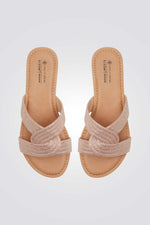 כפכף בצבע רוז גולד