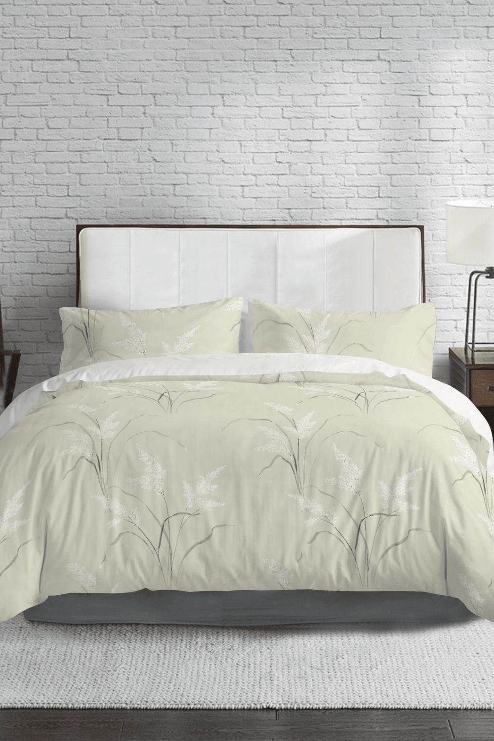 סט מצעים זוגי 200/180 ס"מ דגם REEDS