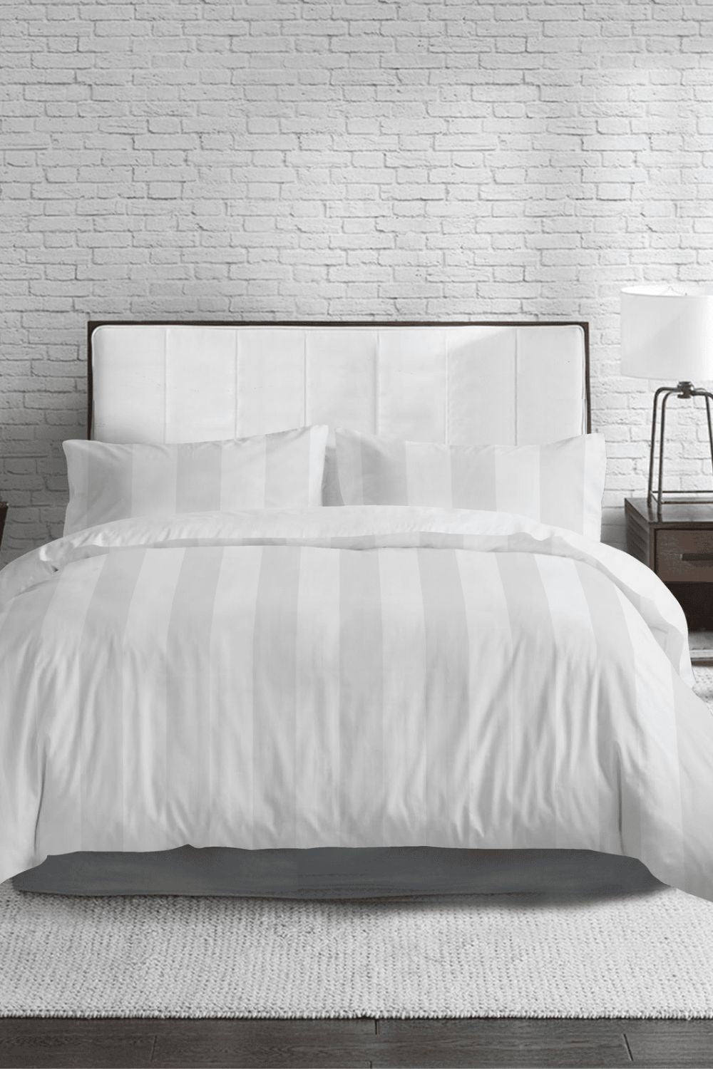 סט מצעים זוגי 160/200 ס"מ דגם STRIPE