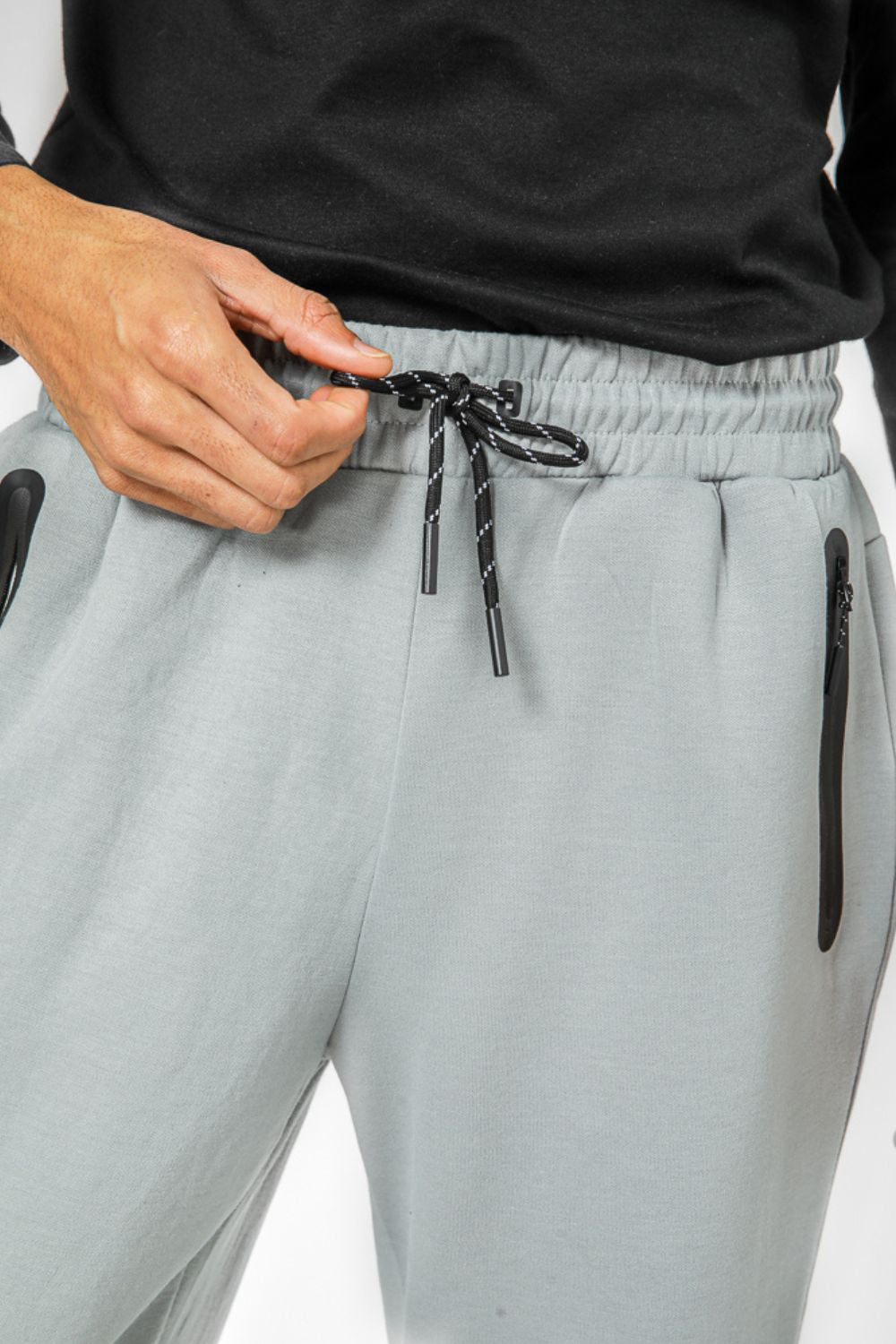 מכנסי סקובה אפור בהיר