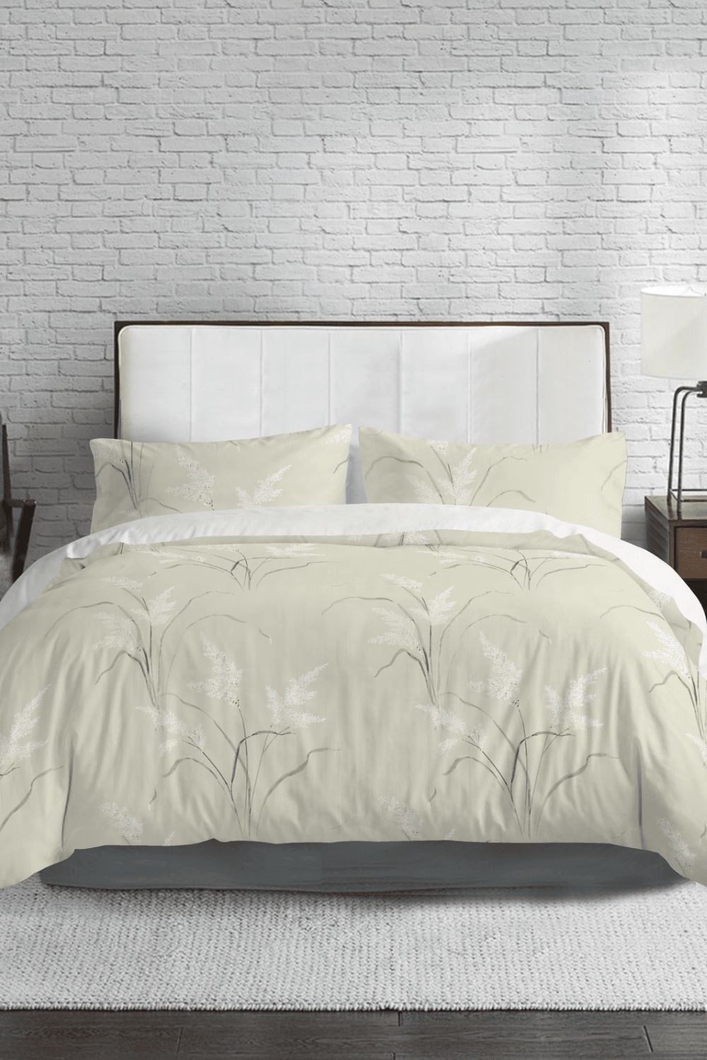 סט מצעים מיטה וחצי 200/120 ס"מ דגם REEDS