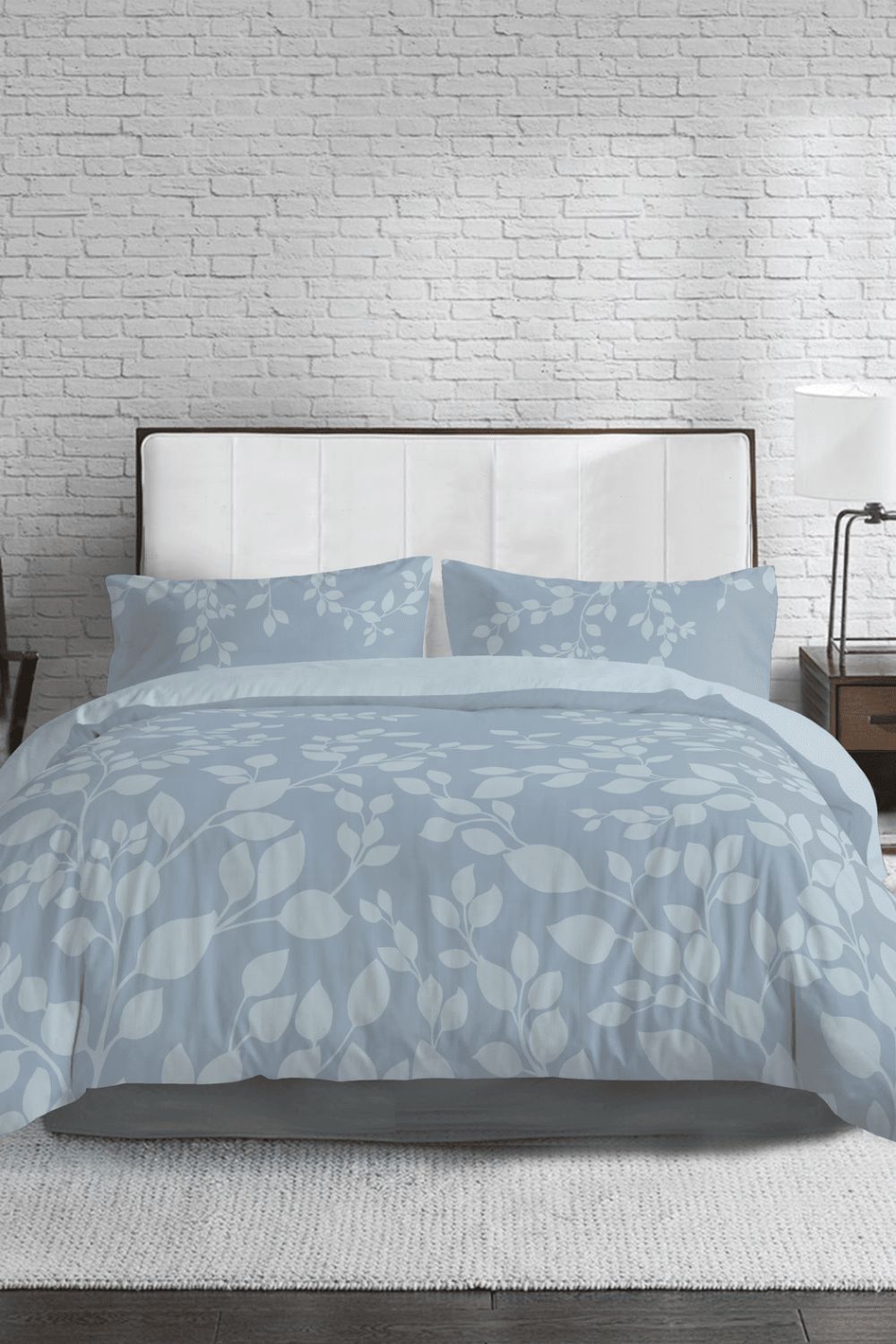 סט מצעים זוגי 200/180 ס"מ דגם SKY LEAVES