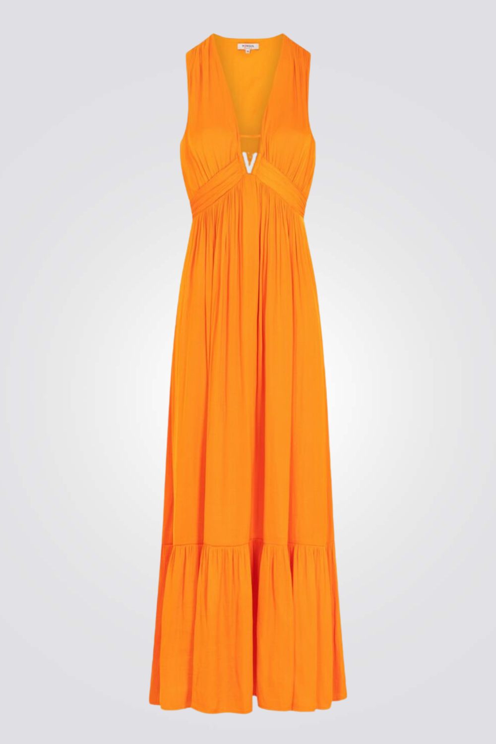 שמלה מקסי עם אבזם