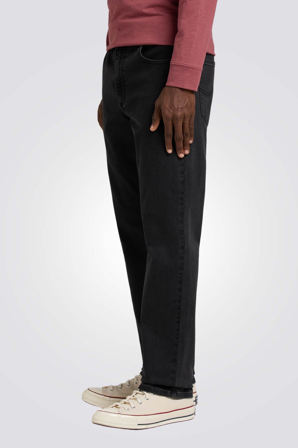 ג'ינס לגברים בצבע שחור