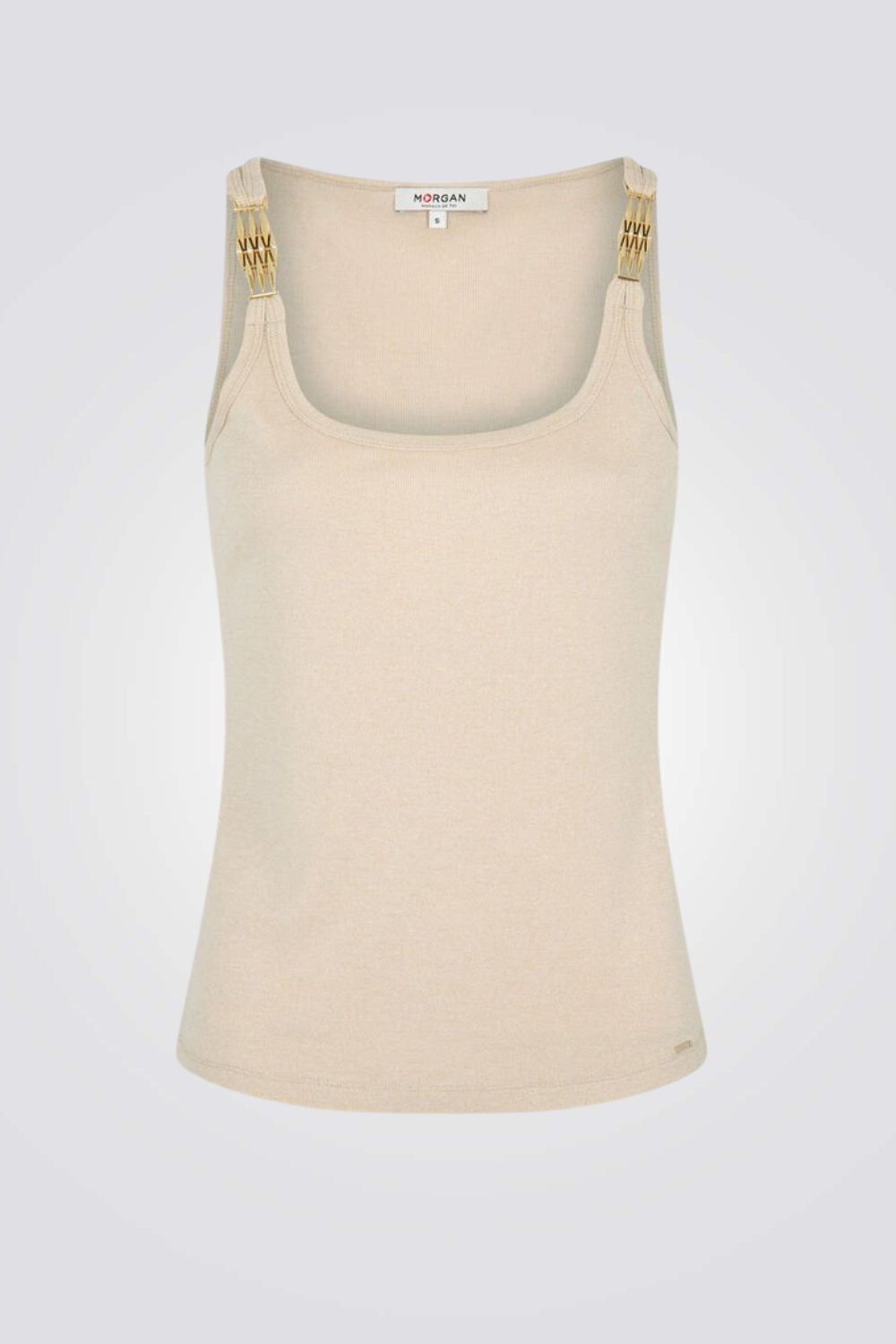 גופיה עם עיטור בכתפיות