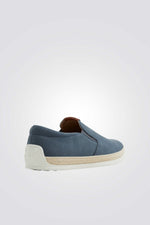 נעל מוקסין בצבע נייבי